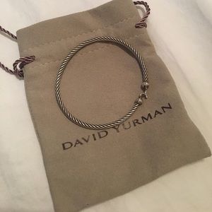 David Yurman Cable Buckle Bracelet with Diamonds